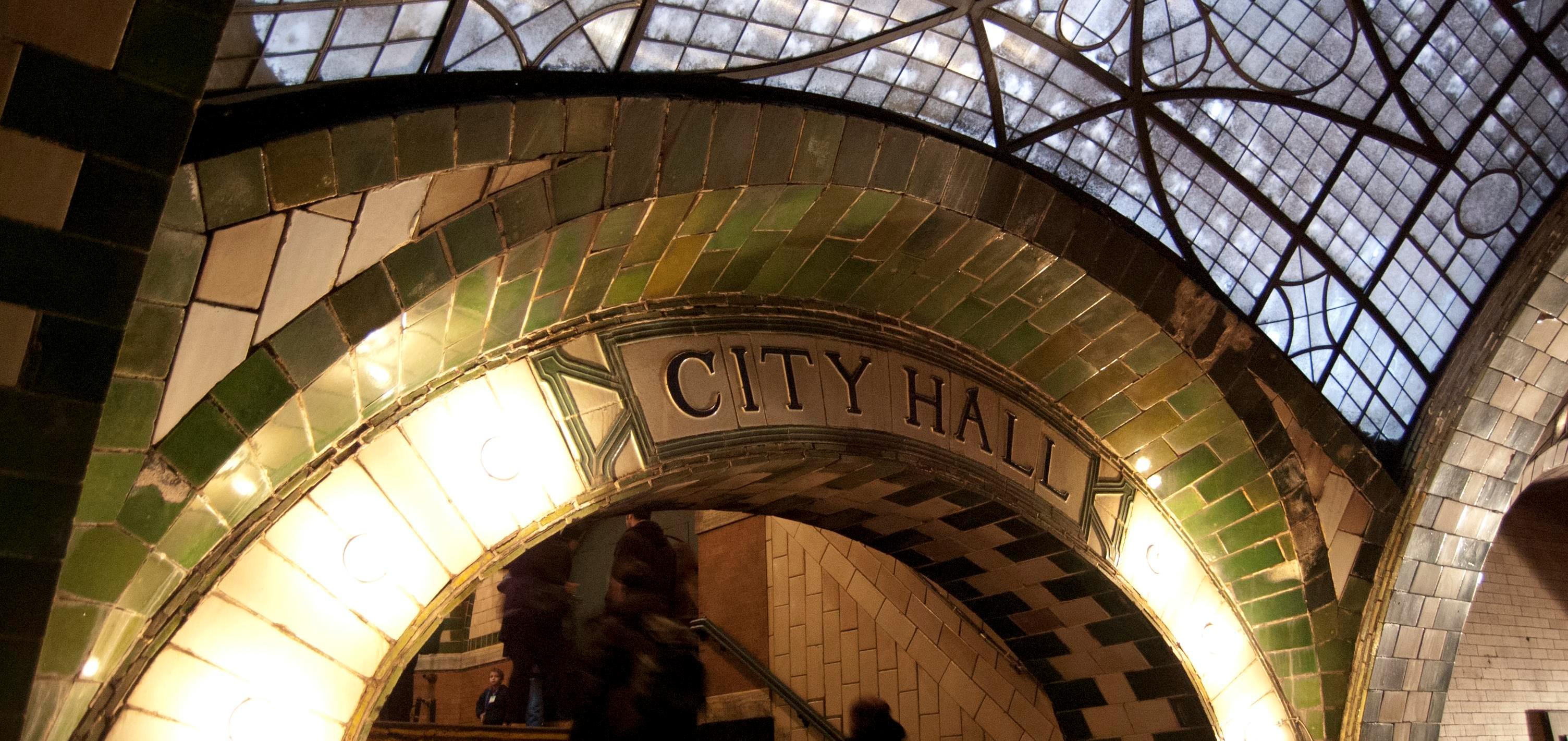 Old City Hall Station Entrance