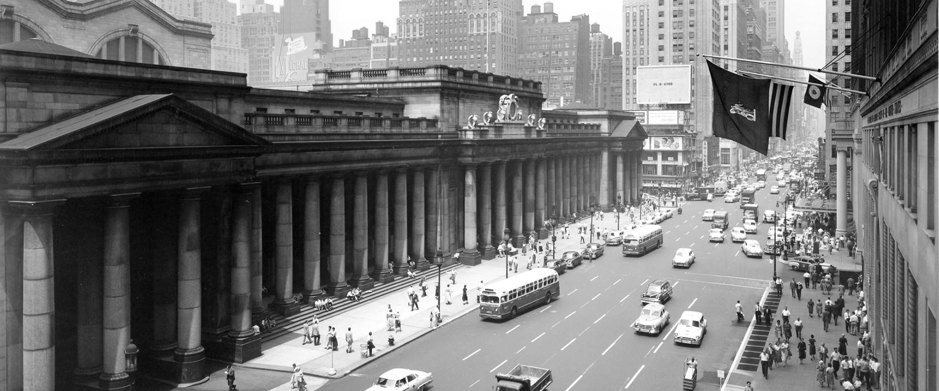 Archival Image of Penn Station