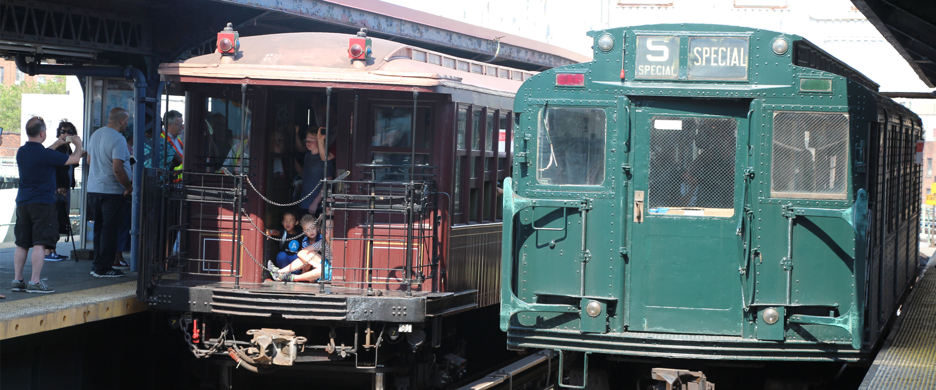 Vintage trains in service
