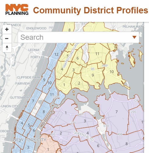 New York City Department of City Planning Maps & Geography