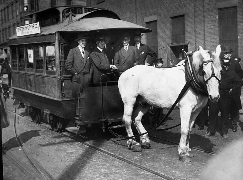 Henry Ford on a Horsecar