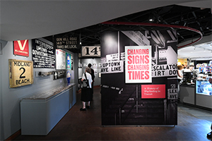 Changing Signs, Changing Times Exhibit Photo by Filip Wolak
