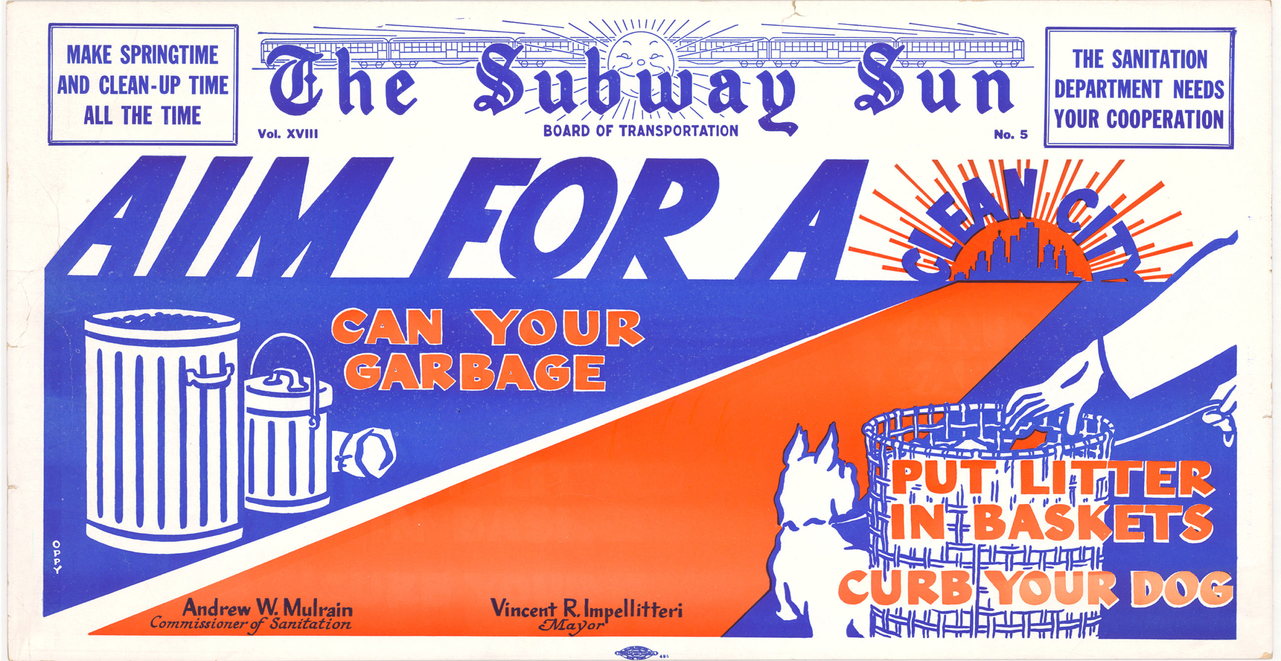 Subway Sun Poster that was once displayed in the subway.