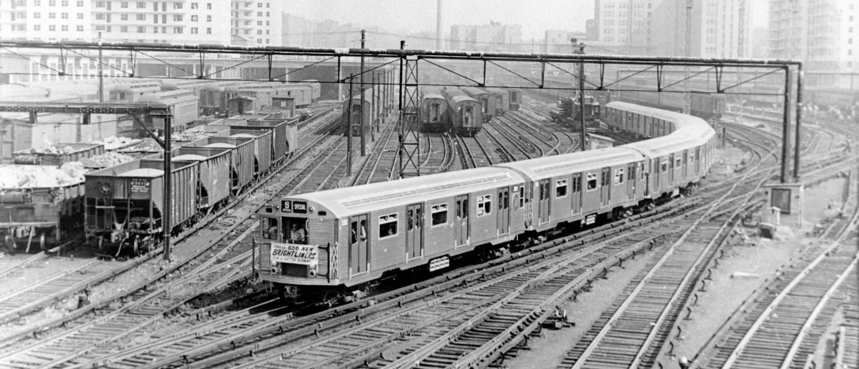 R-32 Train on Ceremonial First Trip in 1964