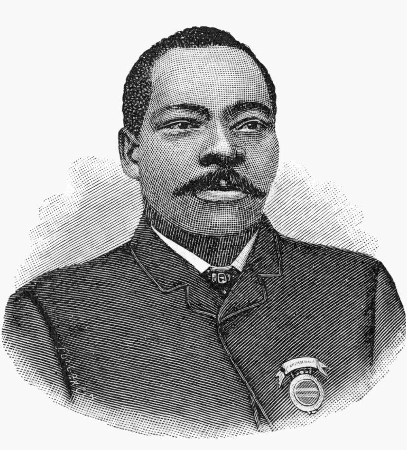 This engraving of Granville T. Woods is taken from the 1887 book Men of Mark: Eminent, Progressive and Rising by Rev. William J. Simmons.