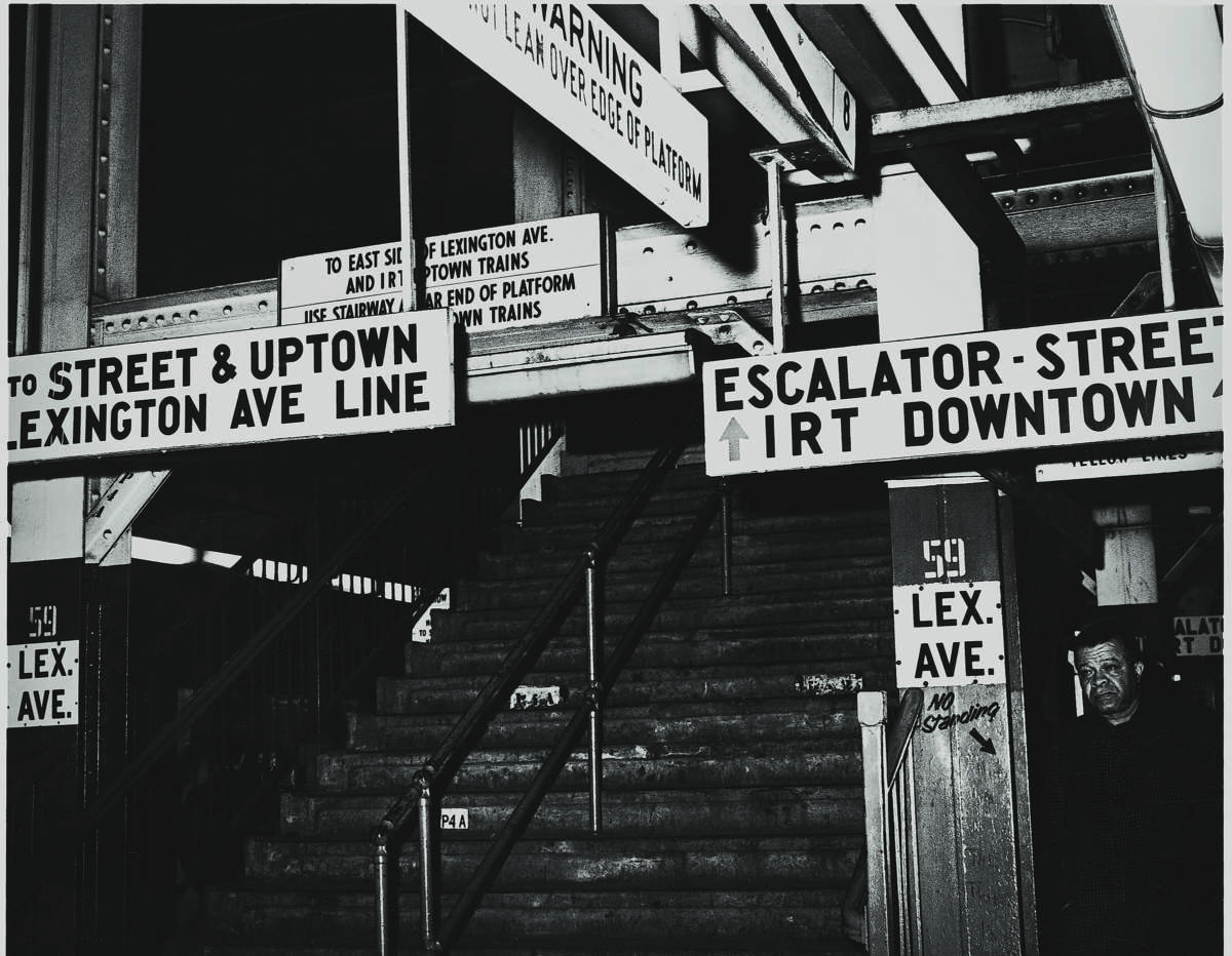 Lexington Ave–59 Street, 1968, 2005.48.285, NYCTA Photograph Unit Collection, New York Transit Museum.
