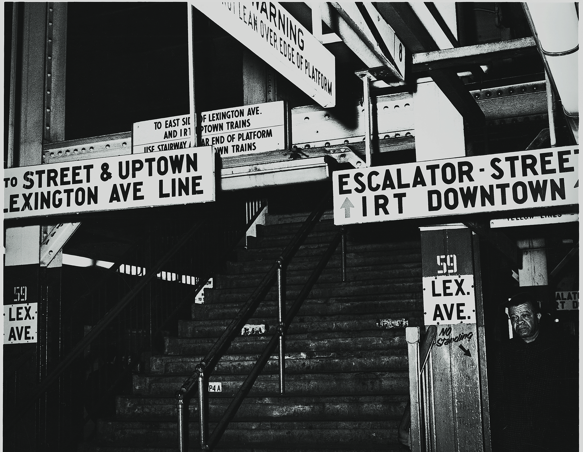 Lexington Ave–59 Street, 1968, 2005.48.285, NYCTA Photograph Unit Collection; New York Transit Museum.