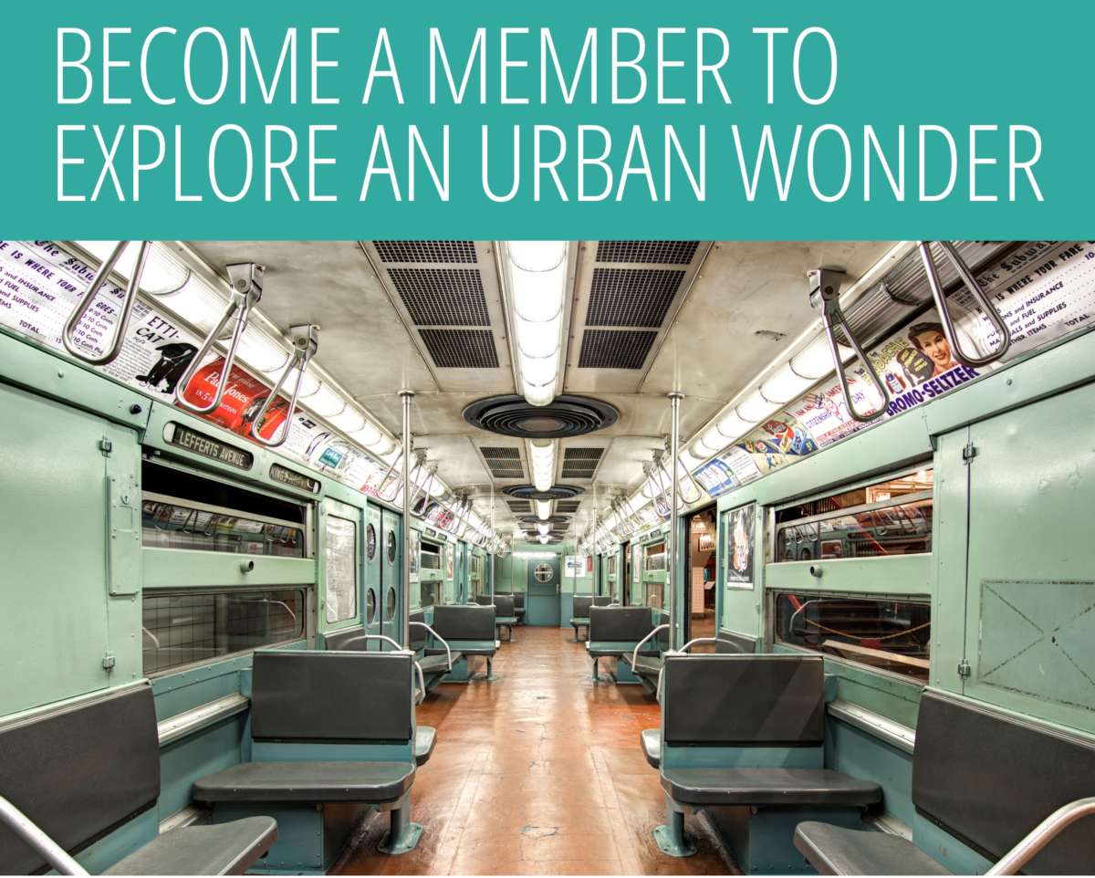 Become a member to explore an urban wonder