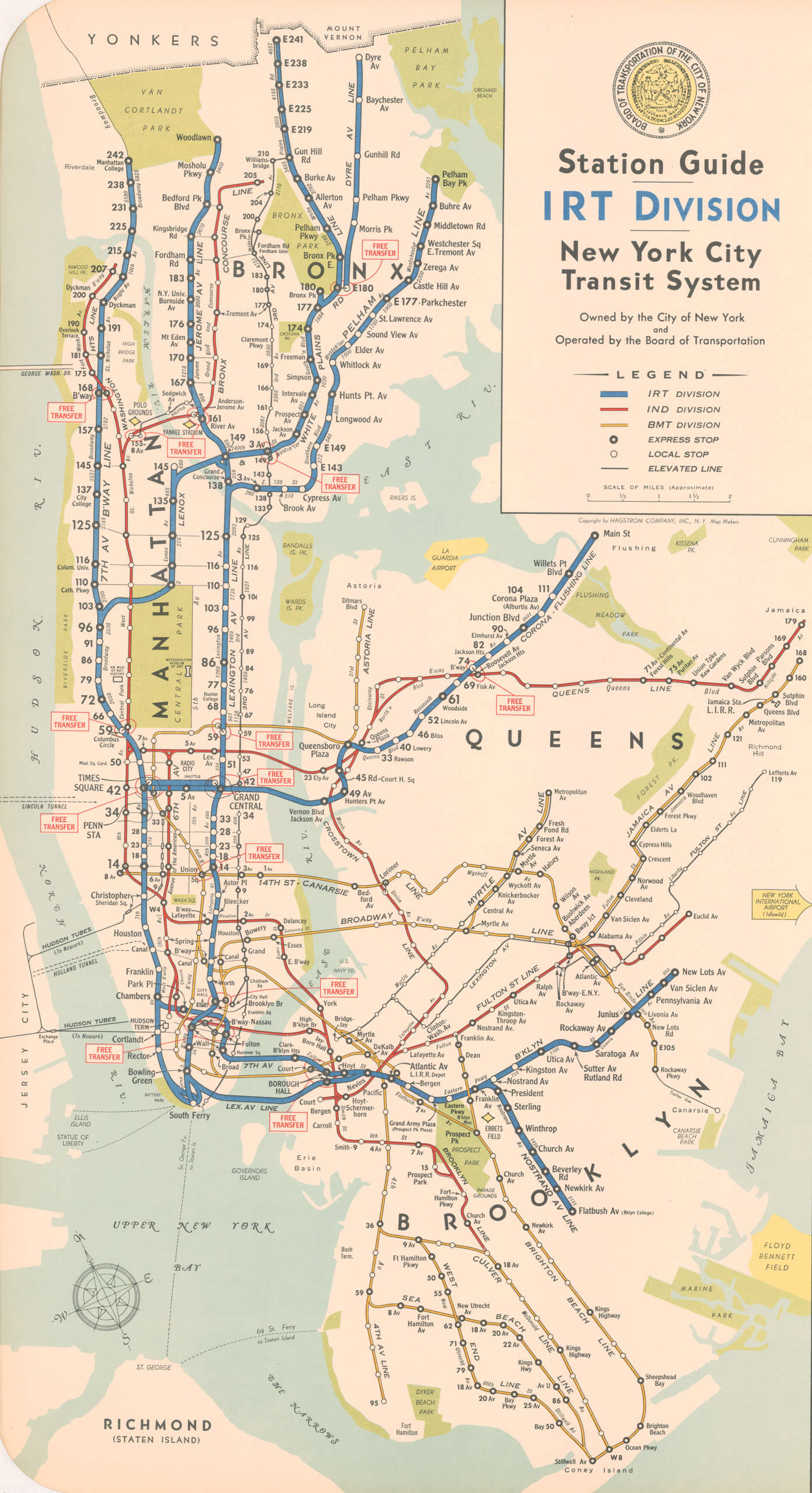 Station Guides, 1948, XX.2014.6.9; New York Transit Museum Collection.