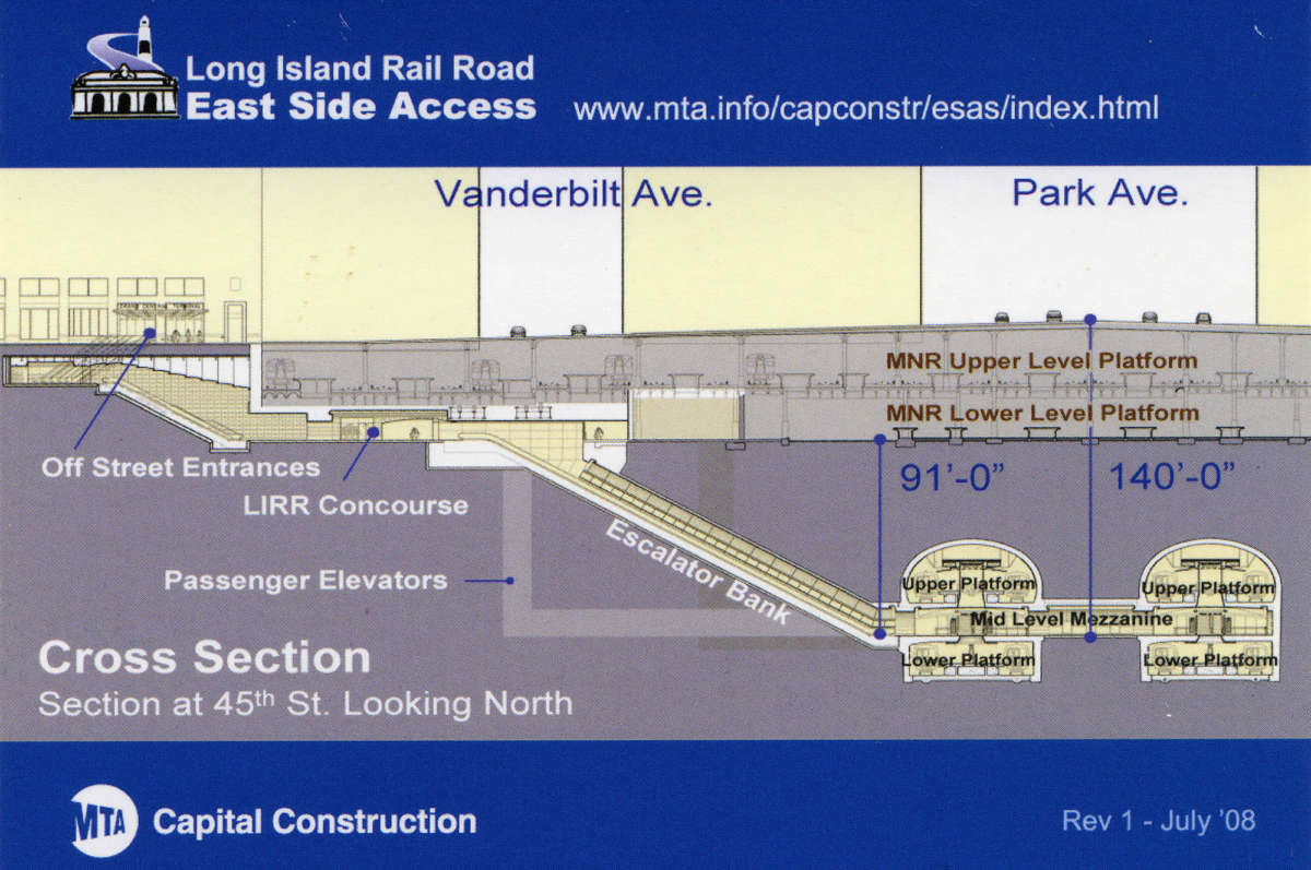 LIRR structures at Grand Central Terminal, 2008 