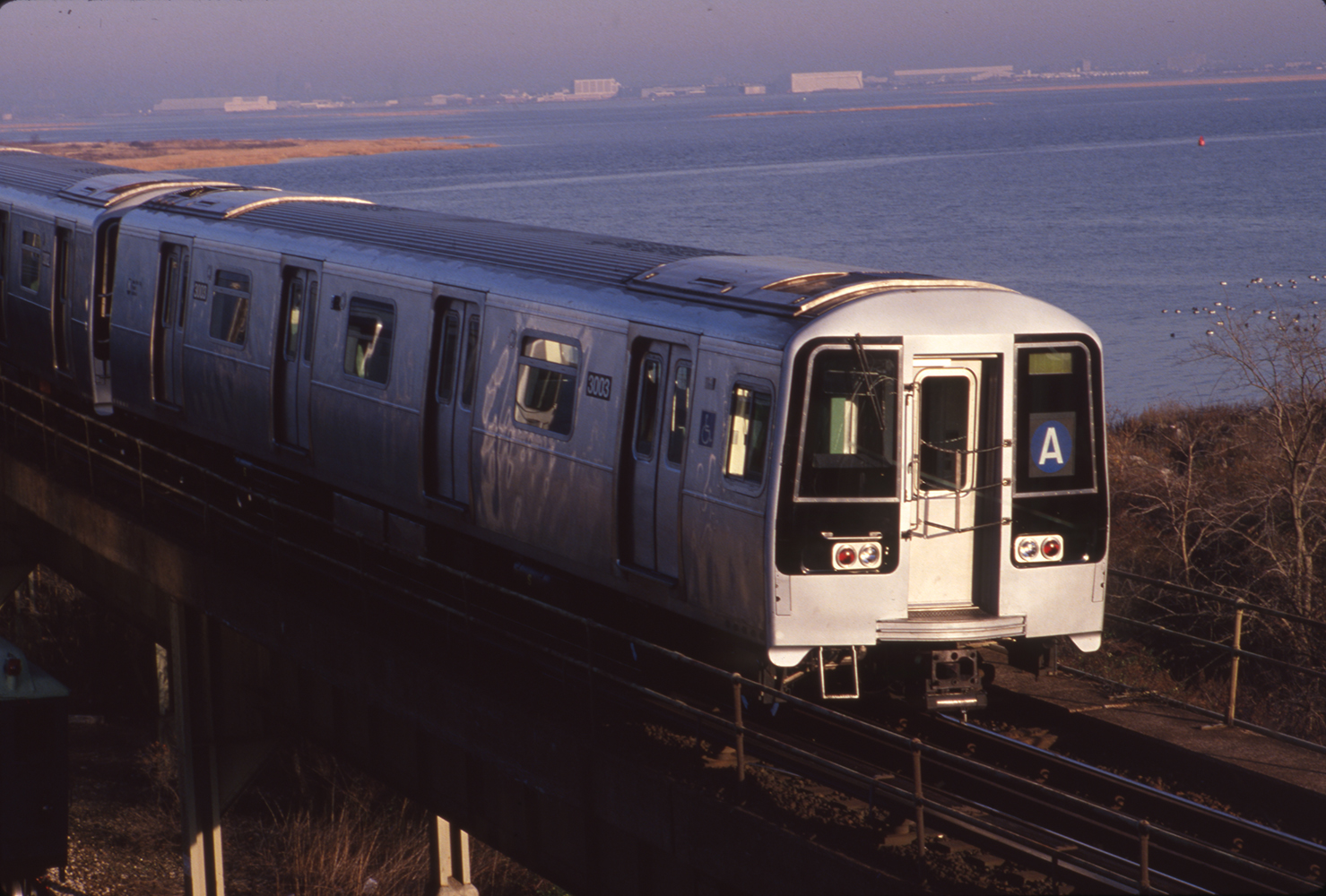 R110B testing, c. 1990s New York Transit Museum NYCTA Photographic Unit Collection 2013.12.2.1.2.49