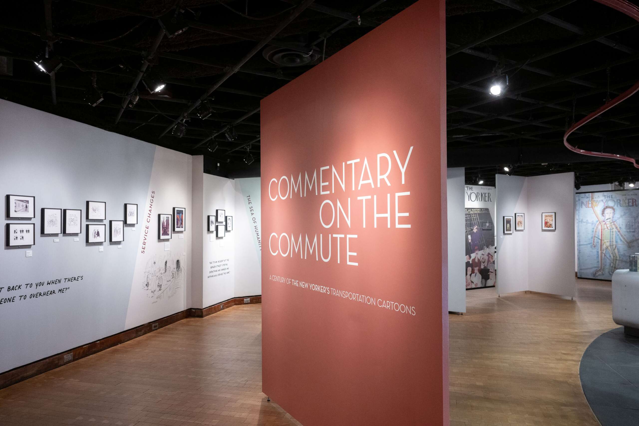 Commentary on the Commute exhibit gallery