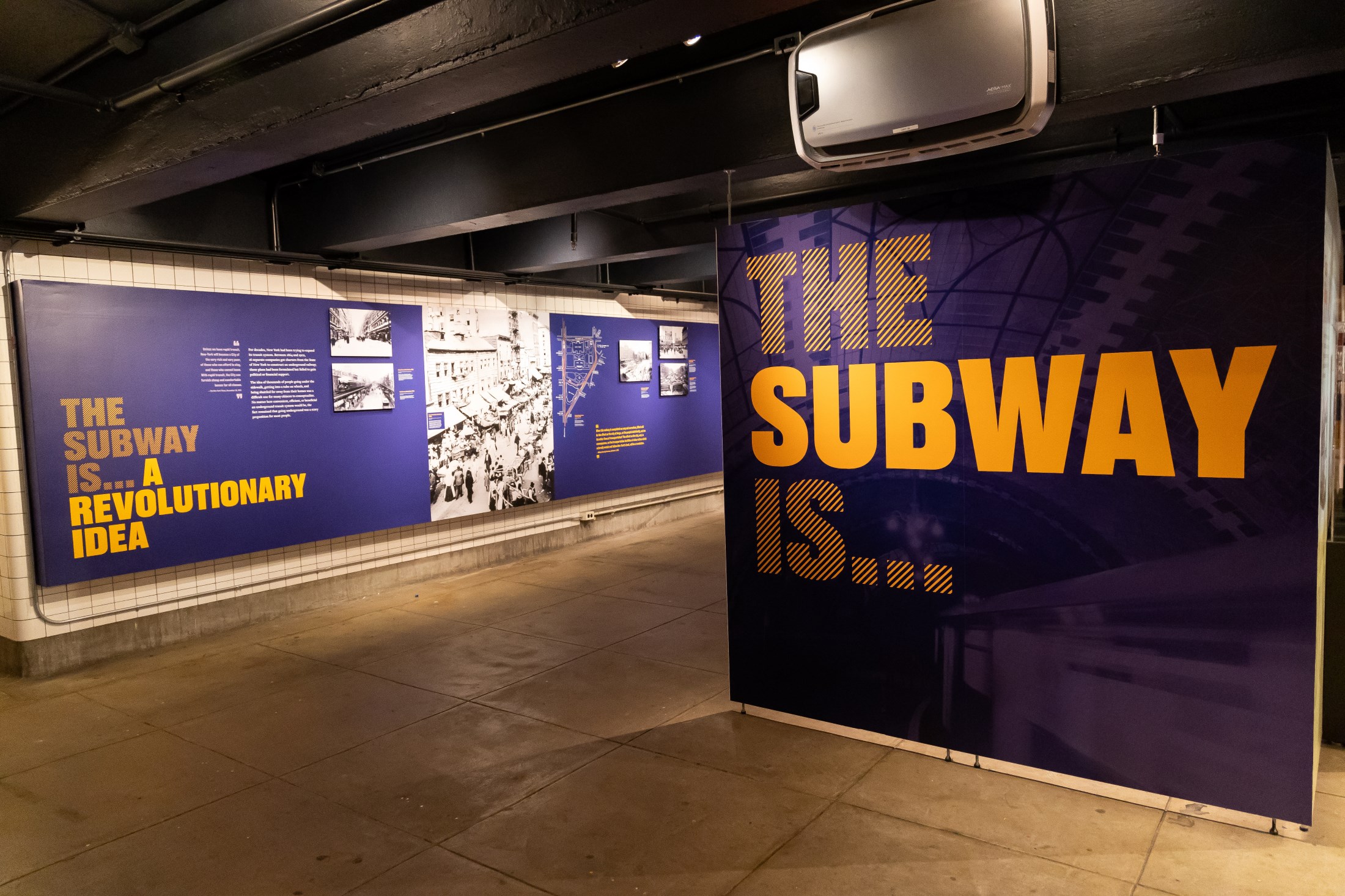 The Subway Is... exhibit at the Museum in Brooklyn