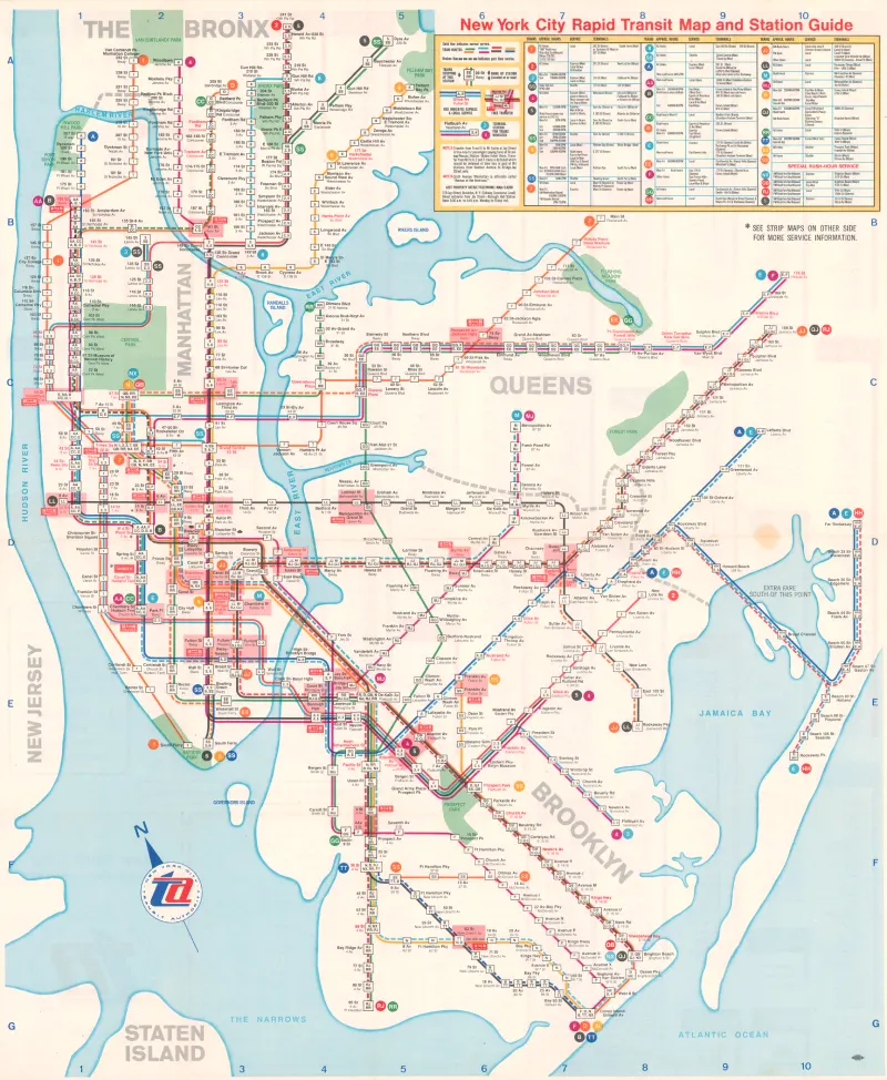 Revised 1972 Map