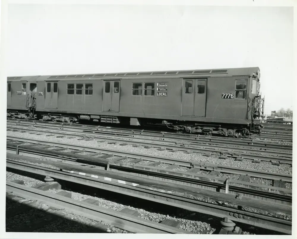 R-26 cars in a yard, c. 1960s