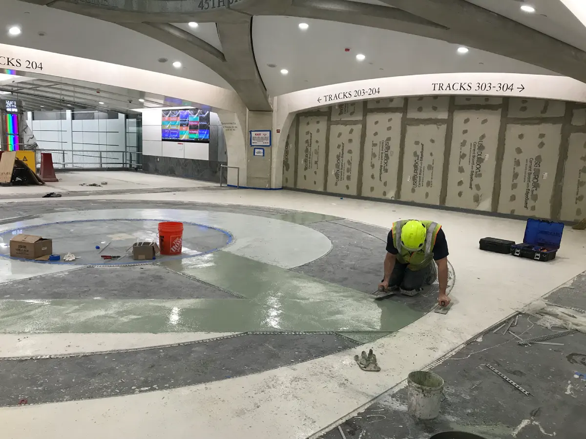 Man Laying floor directionals