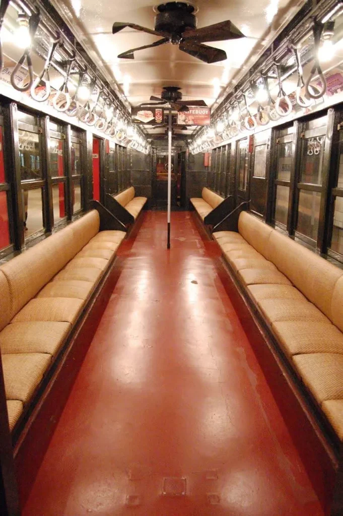 Interior image of Lo-V train car