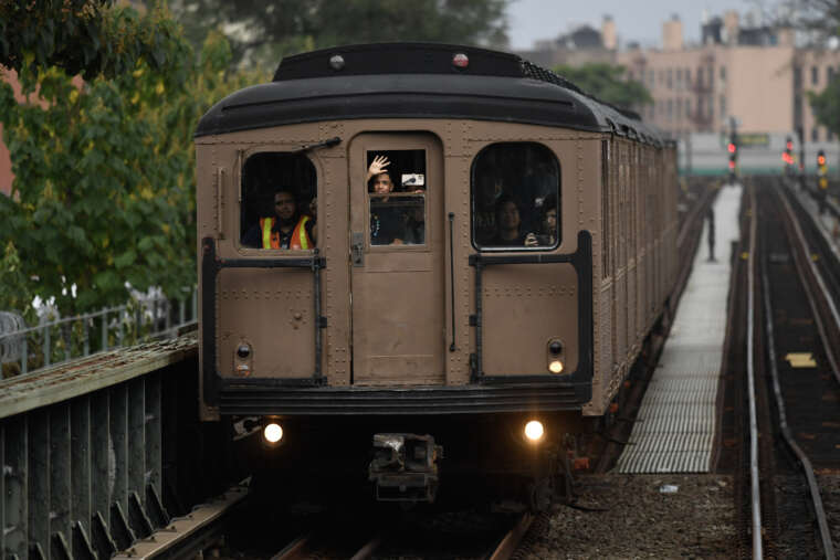 BMT standard car on a nostalgia ride