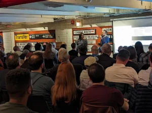 Public Program lecture at the museum in Brooklyn